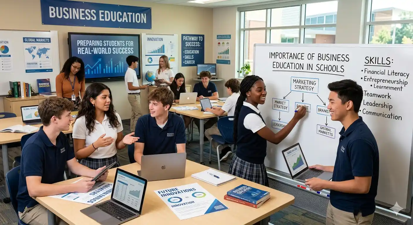 Importance of Business Education in Schools Preparing Students for Real-World Success