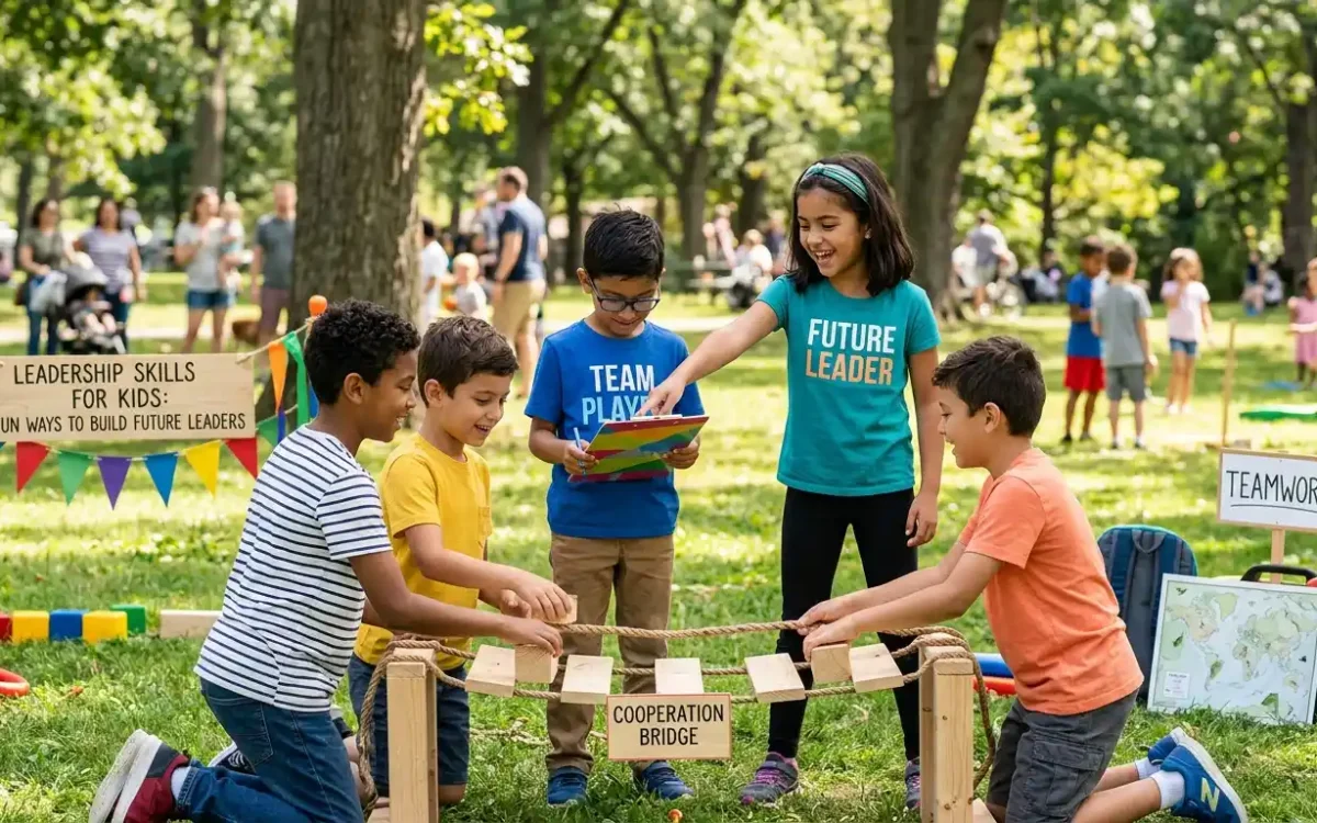 Discover the best leadership skills for kids activities that build confidence, teamwork, communication, creativity, and problem-solving abilities.