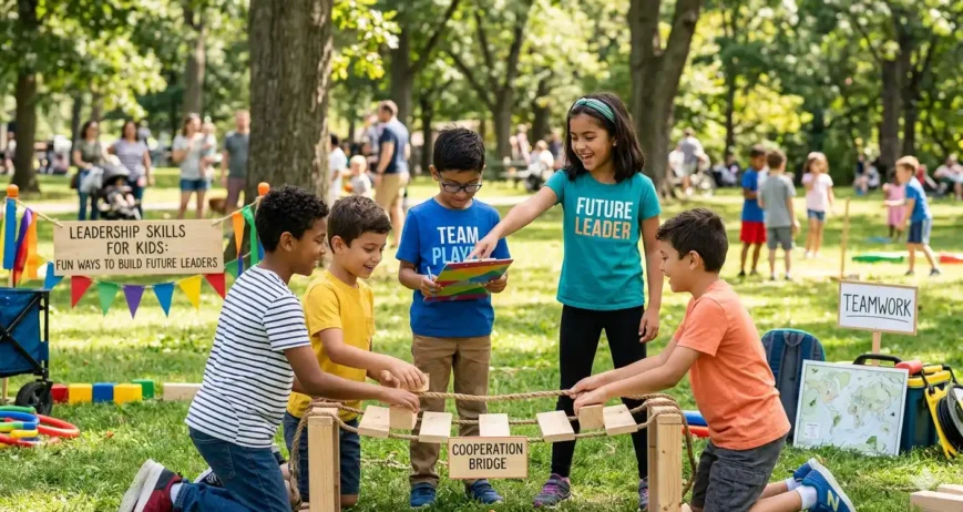 Leadership Skills for Kids Activities Discover the best leadership skills for kids activities that build confidence, teamwork, communication, creativity, and problem-solving abilities.