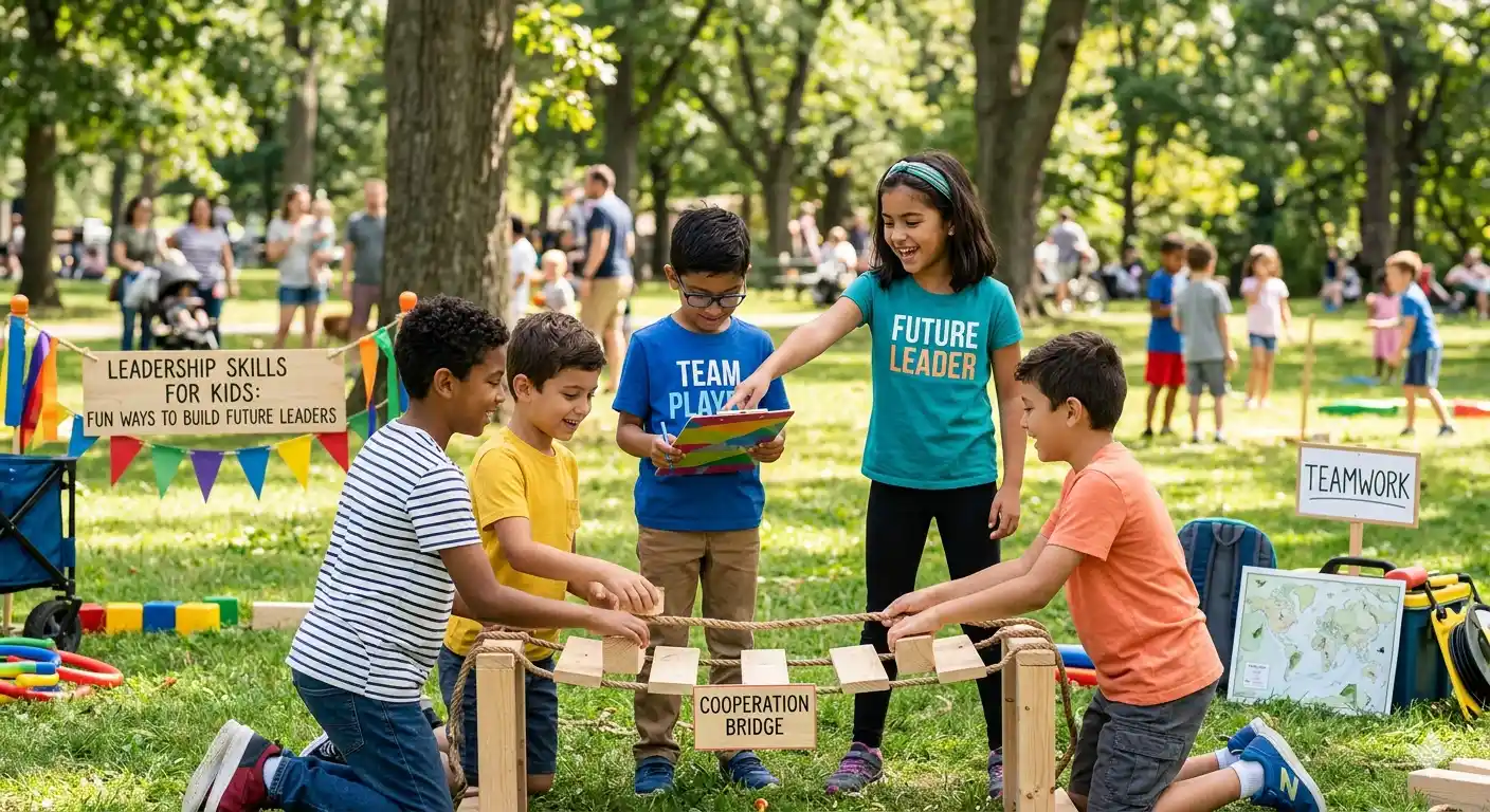 Discover the best leadership skills for kids activities that build confidence, teamwork, communication, creativity, and problem-solving abilities.