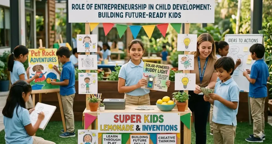 Role of Entrepreneurship in Child Development Discover the role of entrepreneurship in child development and how it improves creativity, confidence, leadership, and problem-solving skills.