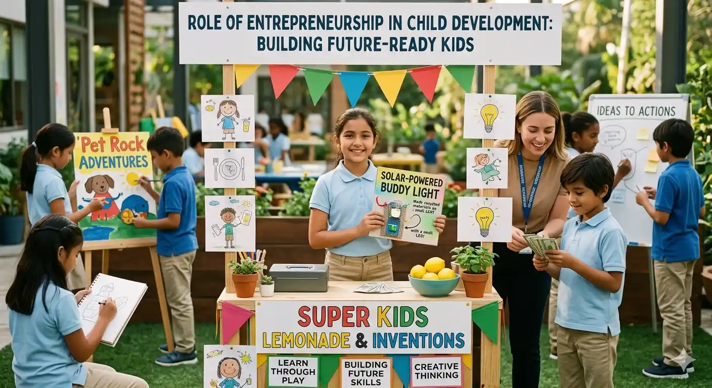 Role of Entrepreneurship in Child Development: Building Future-Ready Kids