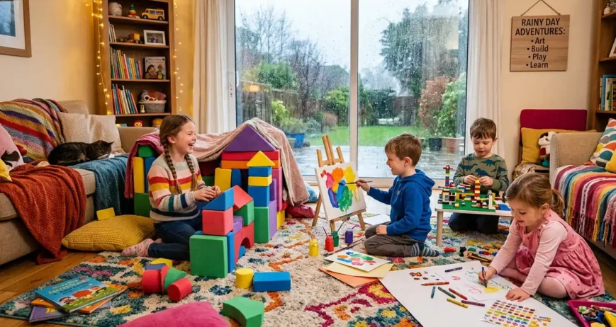 Best Indoor Kids Activities for Rainy Days Discover the best indoor kids activities for rainy days that keep children engaged, creative, and learning at home with fun educational ideas.