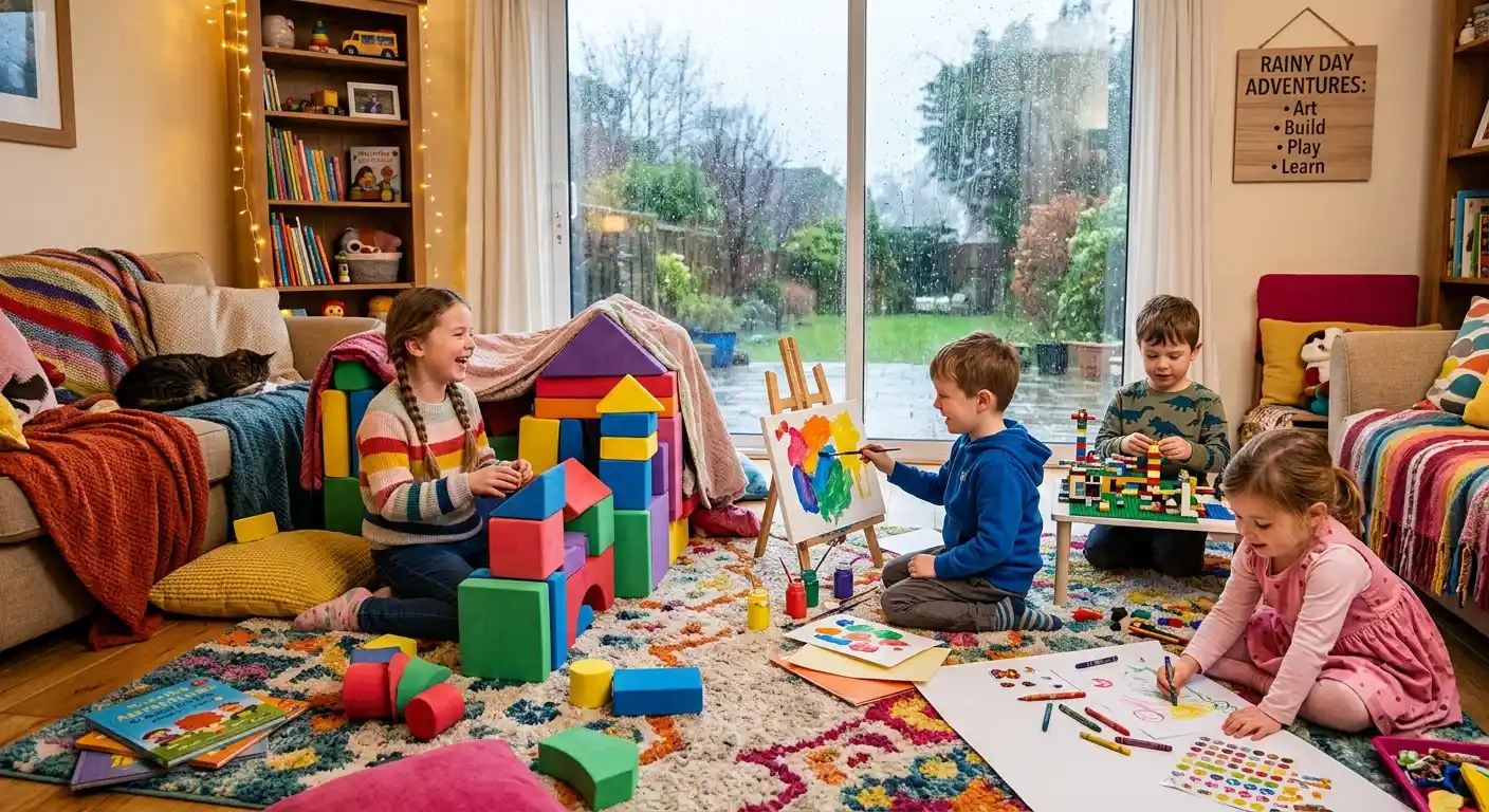 Best Indoor Kids Activities for Rainy Days