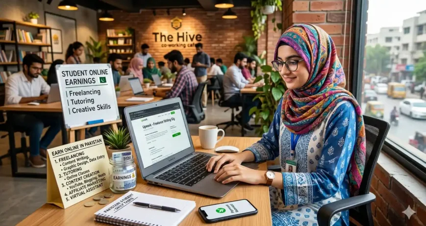 How Students Can Earn Online in Pakistan A Complete Beginner’s Guide Discover how students can earn online in Pakistan using freelancing, digital skills, and simple online jobs to build income and experience.