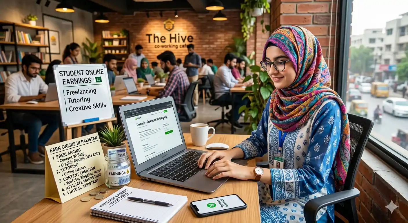 Discover how students can earn online in Pakistan using freelancing, digital skills, and simple online jobs to build income and experience.