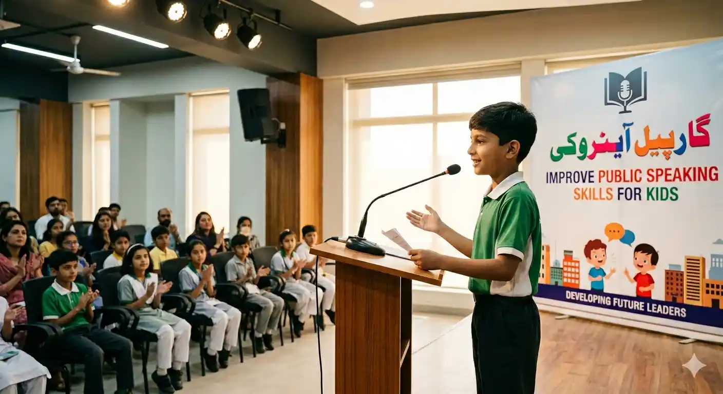 Learn how to improve public speaking skills for kids with simple activities, practical tips, and confidence-building exercises that prepare children for future success.