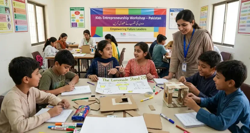 Kids Entrepreneurship Workshops Pakistan Discover the best kids entrepreneurship workshops Pakistan offers to help children build confidence, creativity, leadership, and business skills.