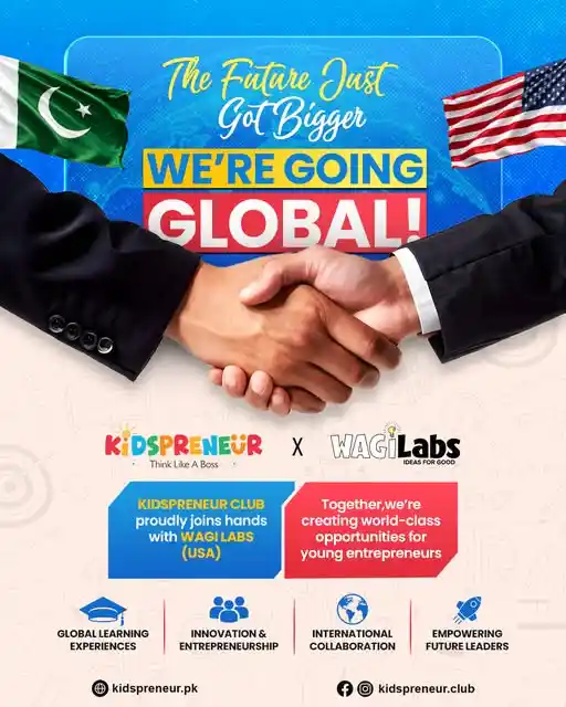 Kidspreneur Club proudly partners with WAGiLabs (USA) to create global learning opportunities, innovation programs, and future-ready experiences for young entrepreneurs.