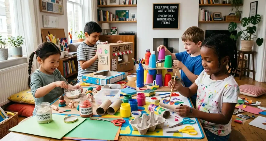 Creative Kids Activities Using Everyday Household Creative Kids Activities Using Everyday Household