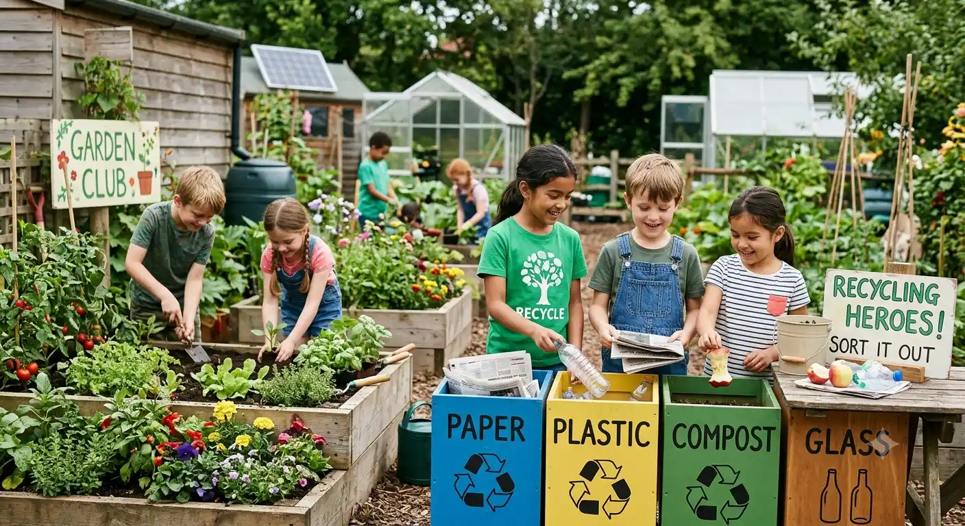 Discover eco-friendly kids activities that teach sustainability through fun, hands-on learning. Explore recycling projects, gardening, nature exploration, water conservation, and STEM activities that help children build lifelong environmental habits.