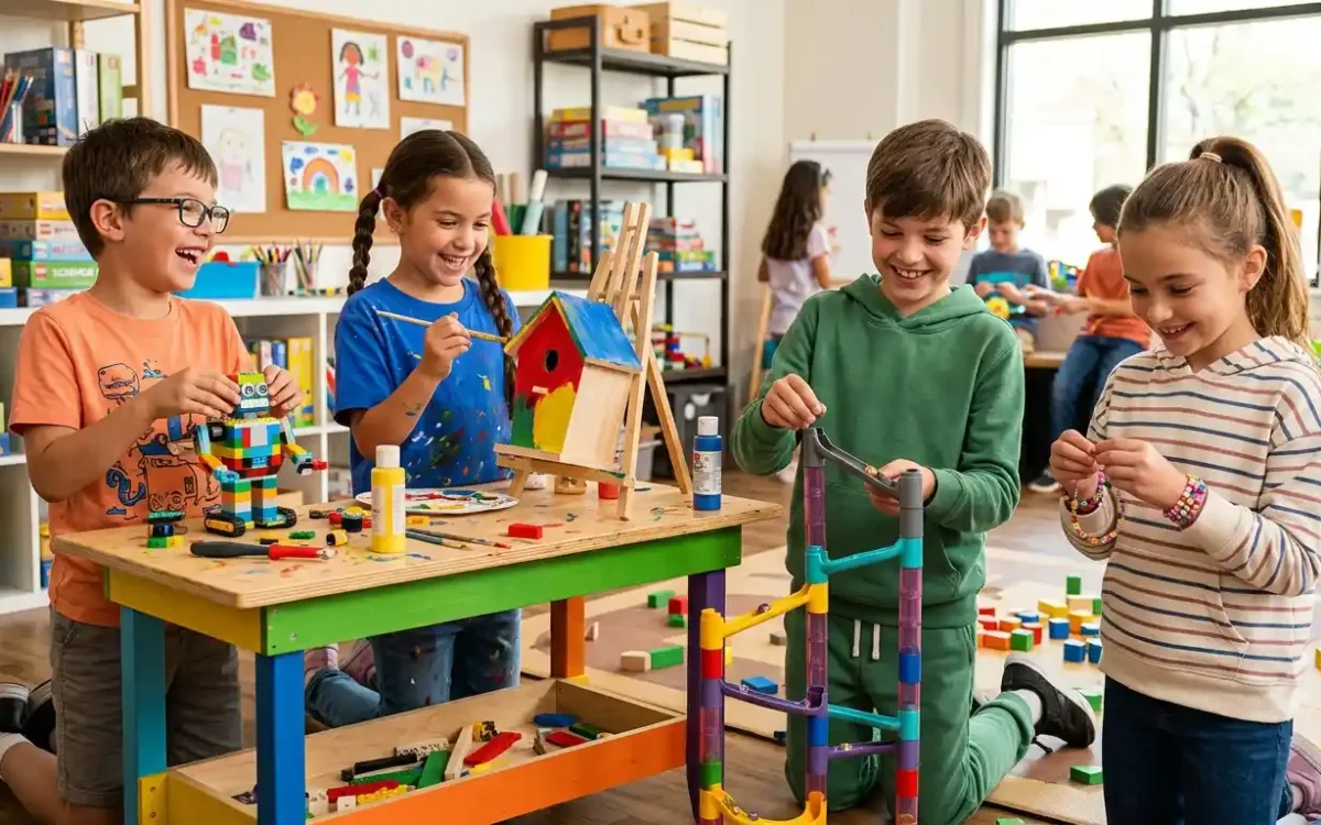 Discover the best kids activities for ages 7–10 that encourage creativity, critical thinking, communication, STEM learning, entrepreneurship, and physical activity. Help your child learn while having fun.