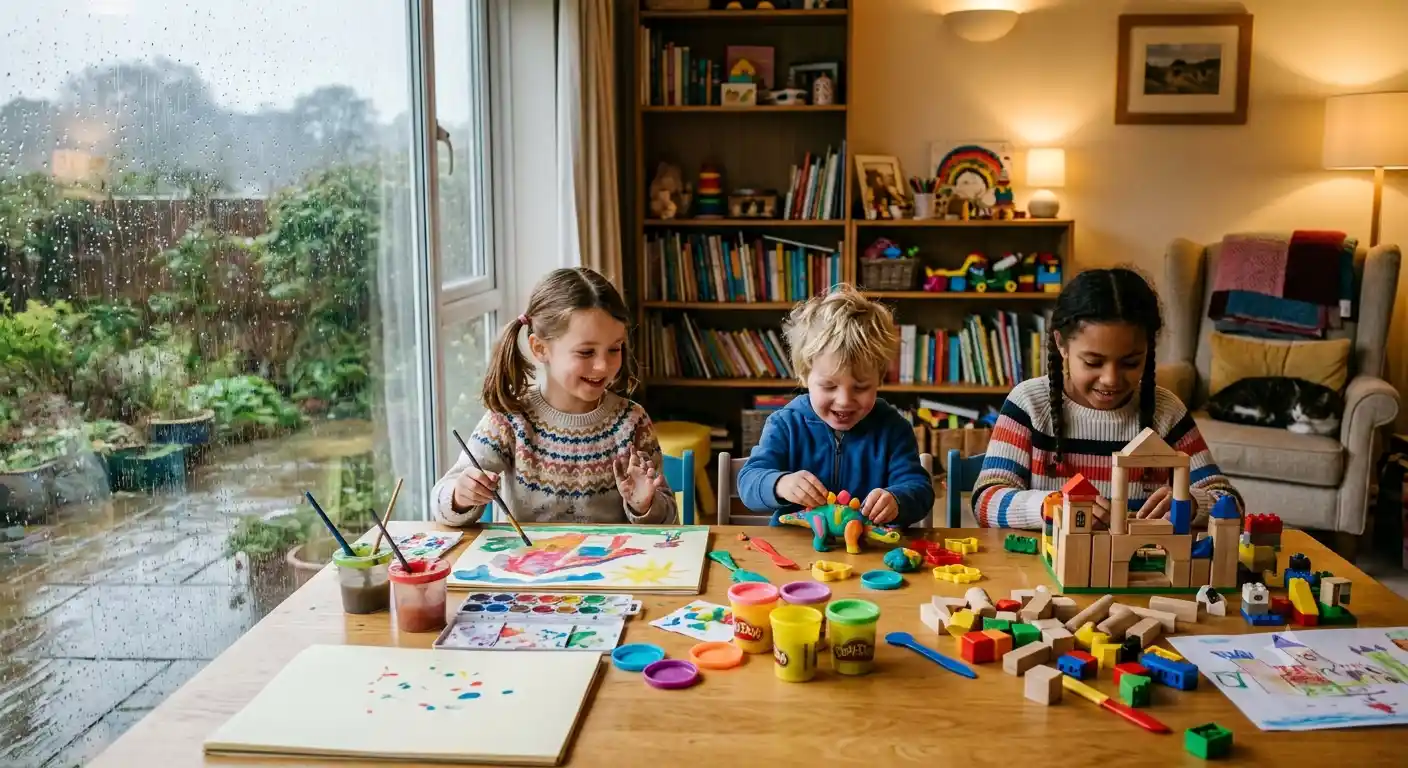 Rainy Day Kids Activities That Keep Children Engaged