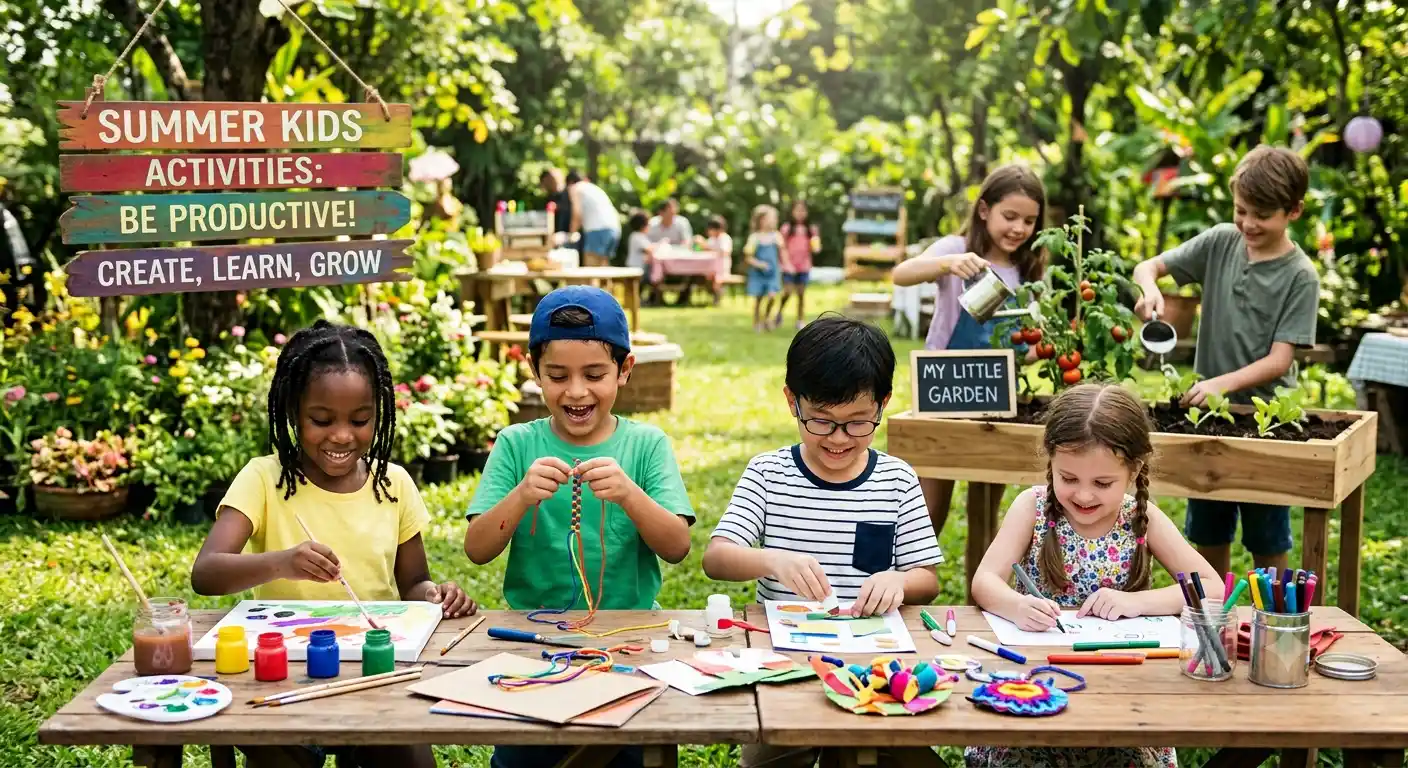 Summer Kids Activities to Keep Children Productive