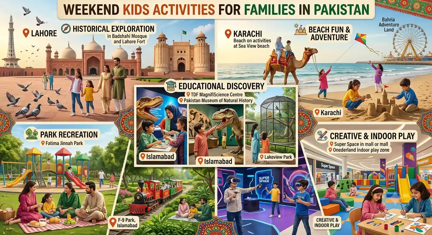 Weekend Kids Activities for Families in Pakistan
