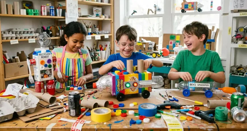 fun invention ideas for kids using recycled materials fun invention ideas for kids using recycled materials