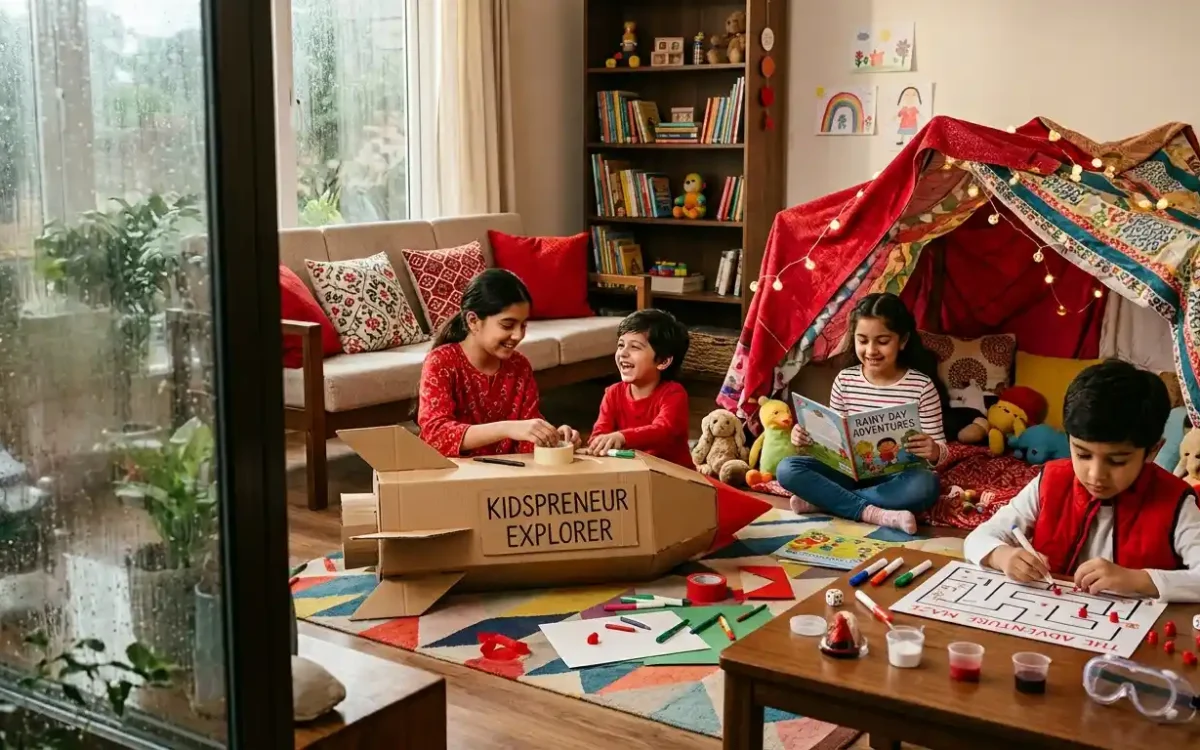 10 Fun Kids Activities for Rainy Days