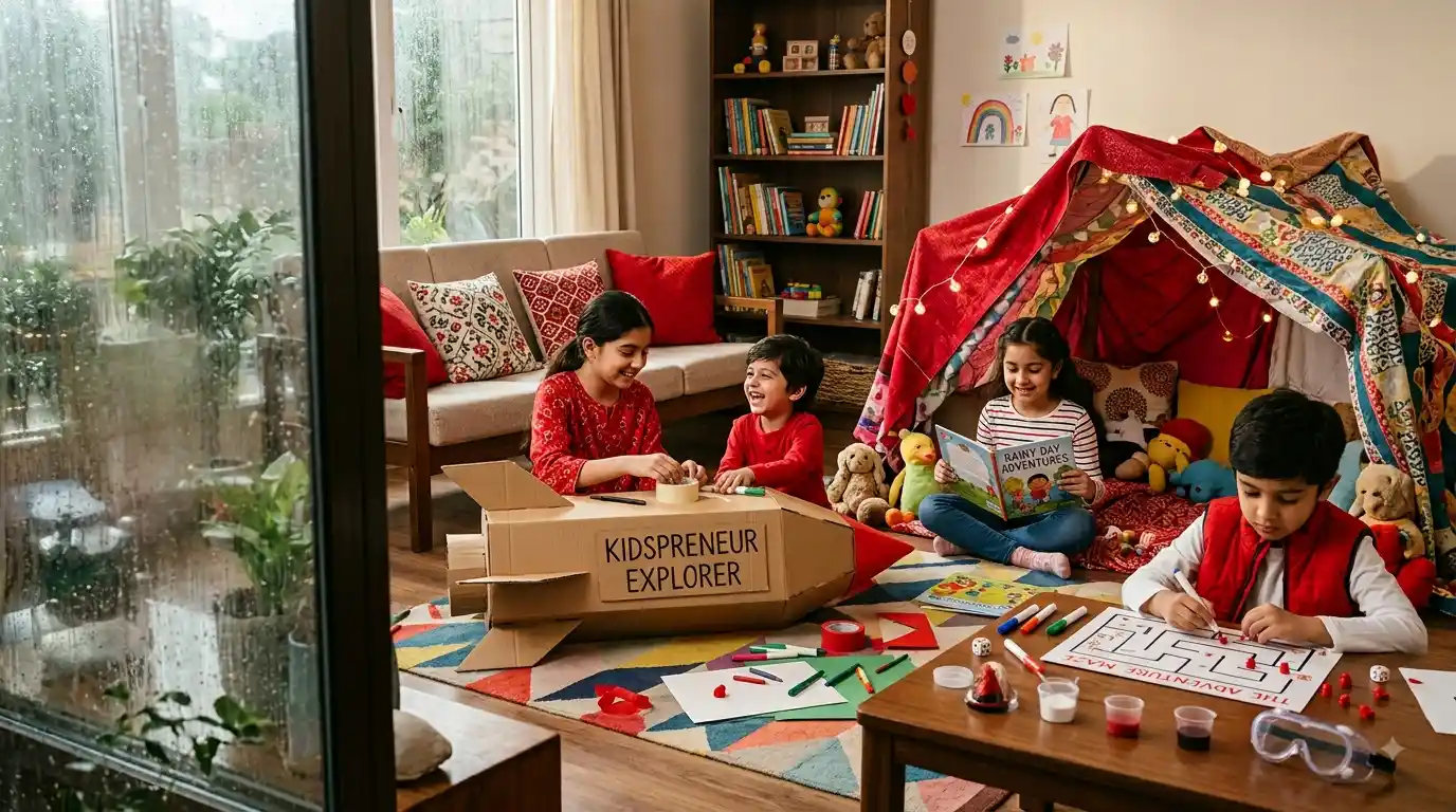 10 Fun Kids Activities for Rainy Days