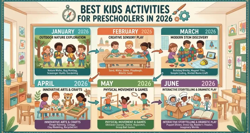 Best Kids Activities for Preschoolers in 2026 Best Kids Activities for Preschoolers in 2026