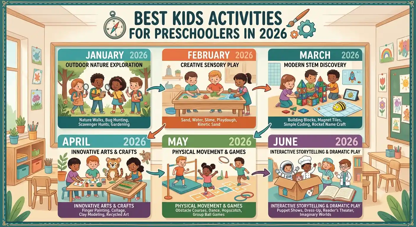 Best Kids Activities for Preschoolers in 2026