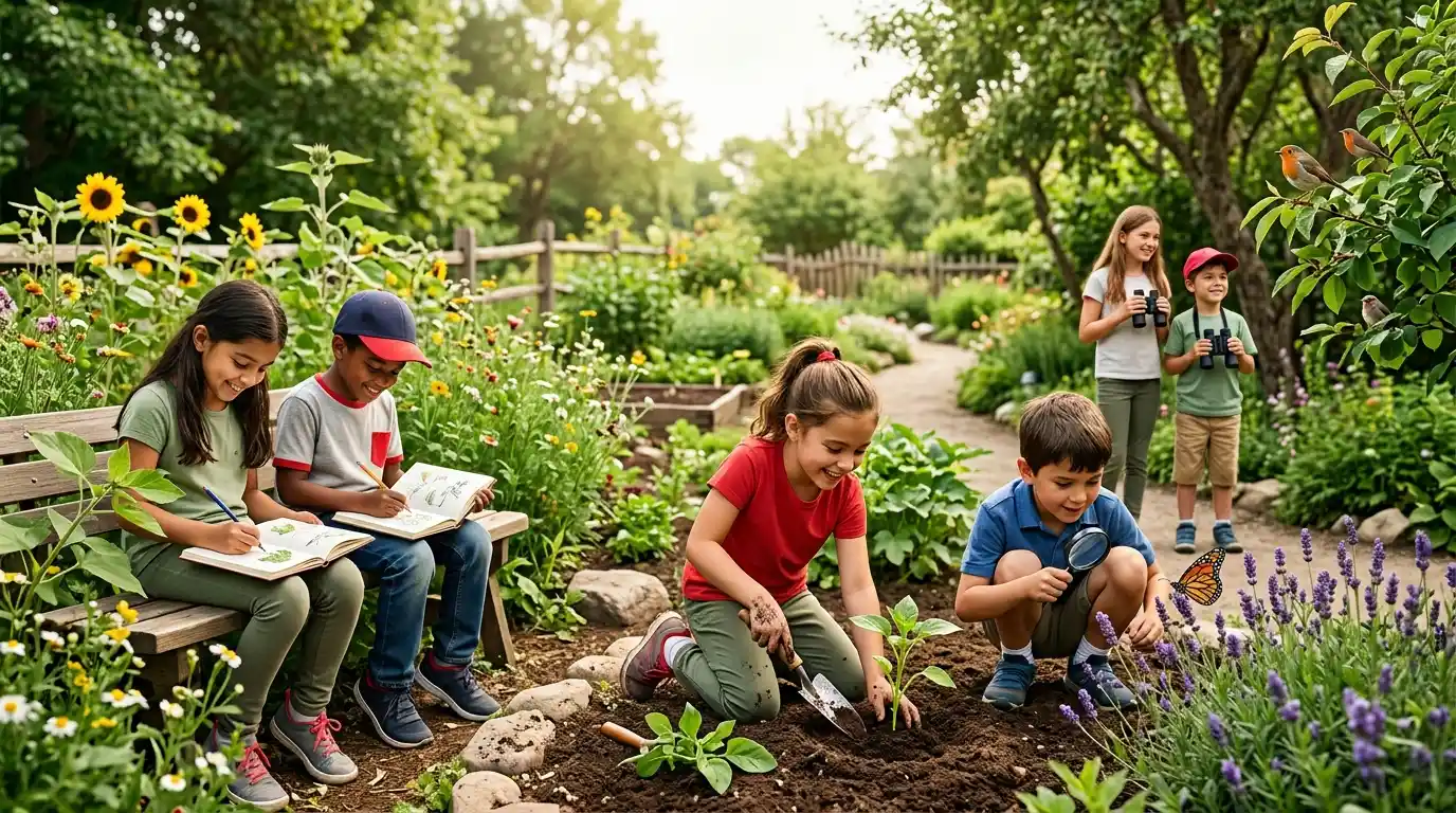 Discover 12 fun nature activities for kids that encourage environmental awareness, creativity, observation, STEM learning, and a deeper connection with nature.