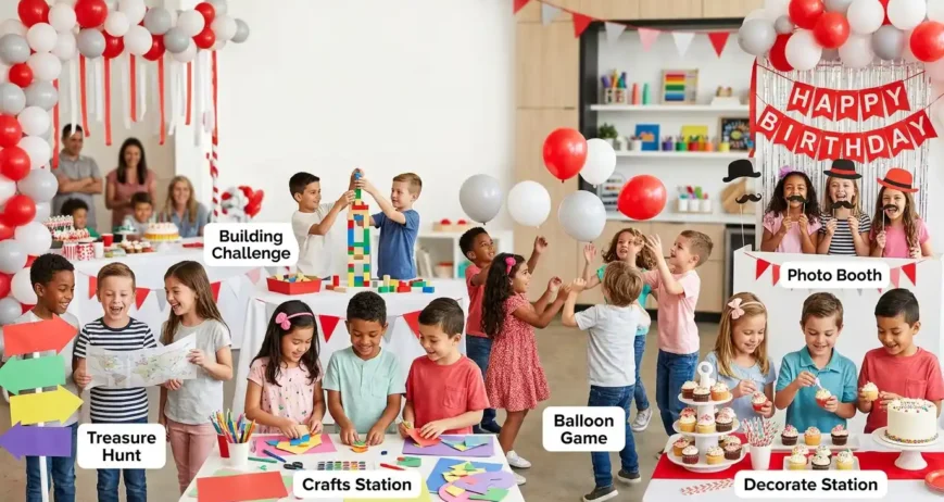 20 Birthday Party Kids Activities Everyone Will Love.jfif Discover 20 fun birthday party activities for kids, including treasure hunts, crafts, science games, dancing, challenges, and creative activities.